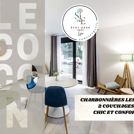 Le Cocon - Studio Chic Et Moderne - Proche Lyon Apartmán *